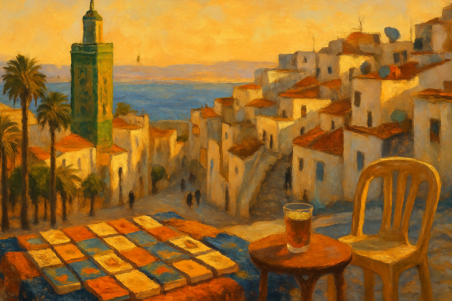 Tangier, Up to the Kasbah