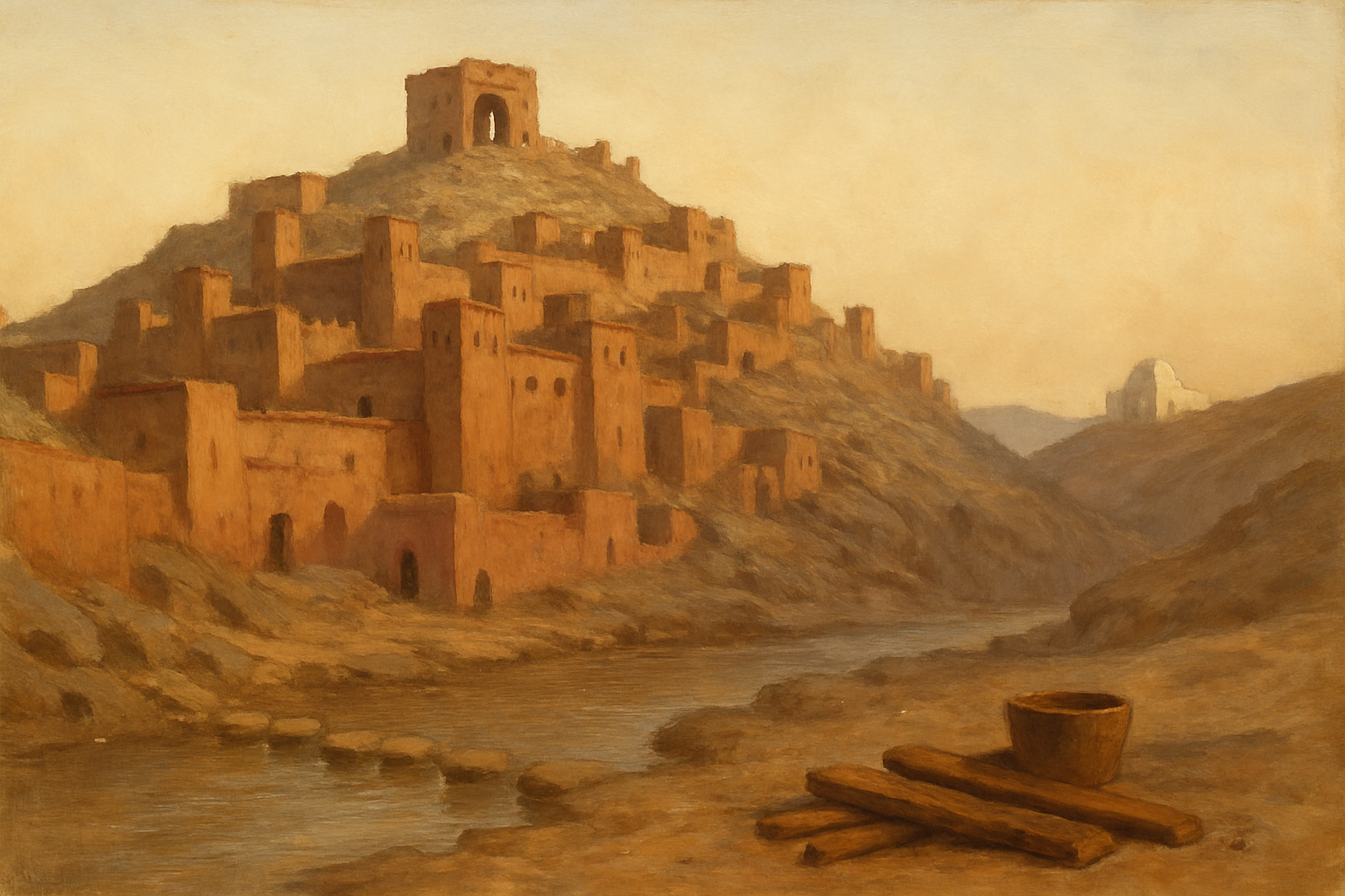 The Saint Above the Ksar