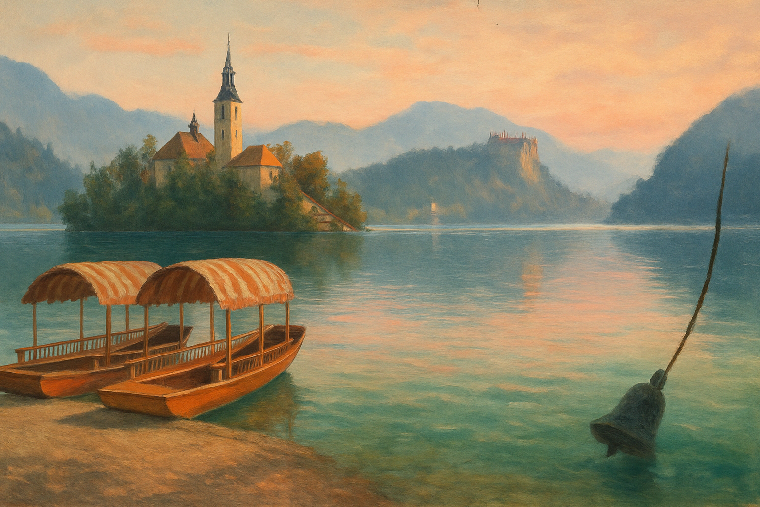 The Sunken Bell of Bled
