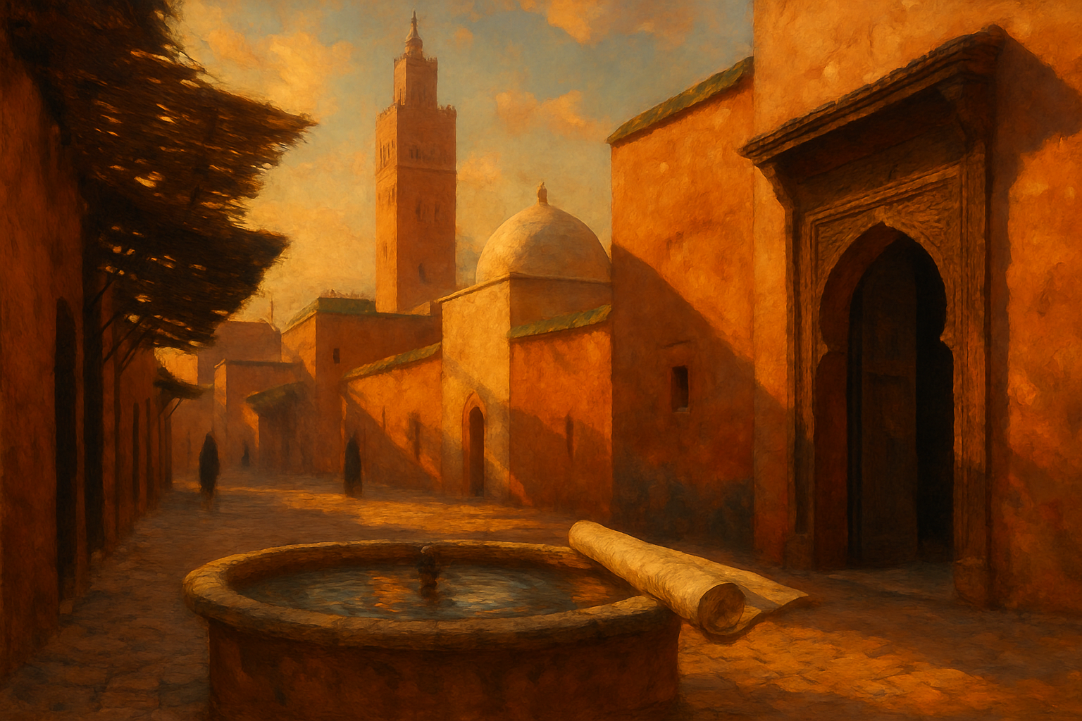 The Sultan's Walk Through the Red City