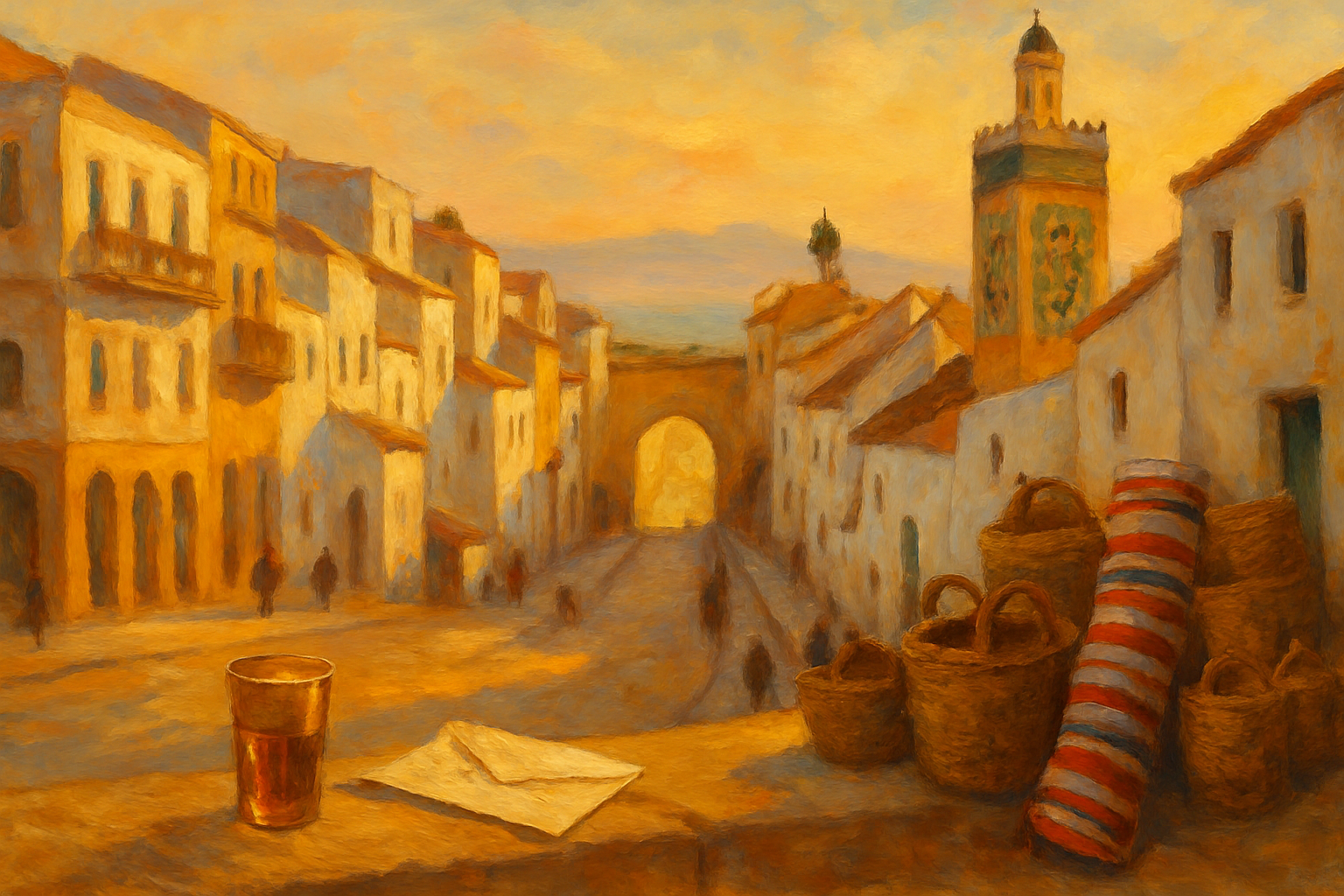 Harris of Tangier Walks Home