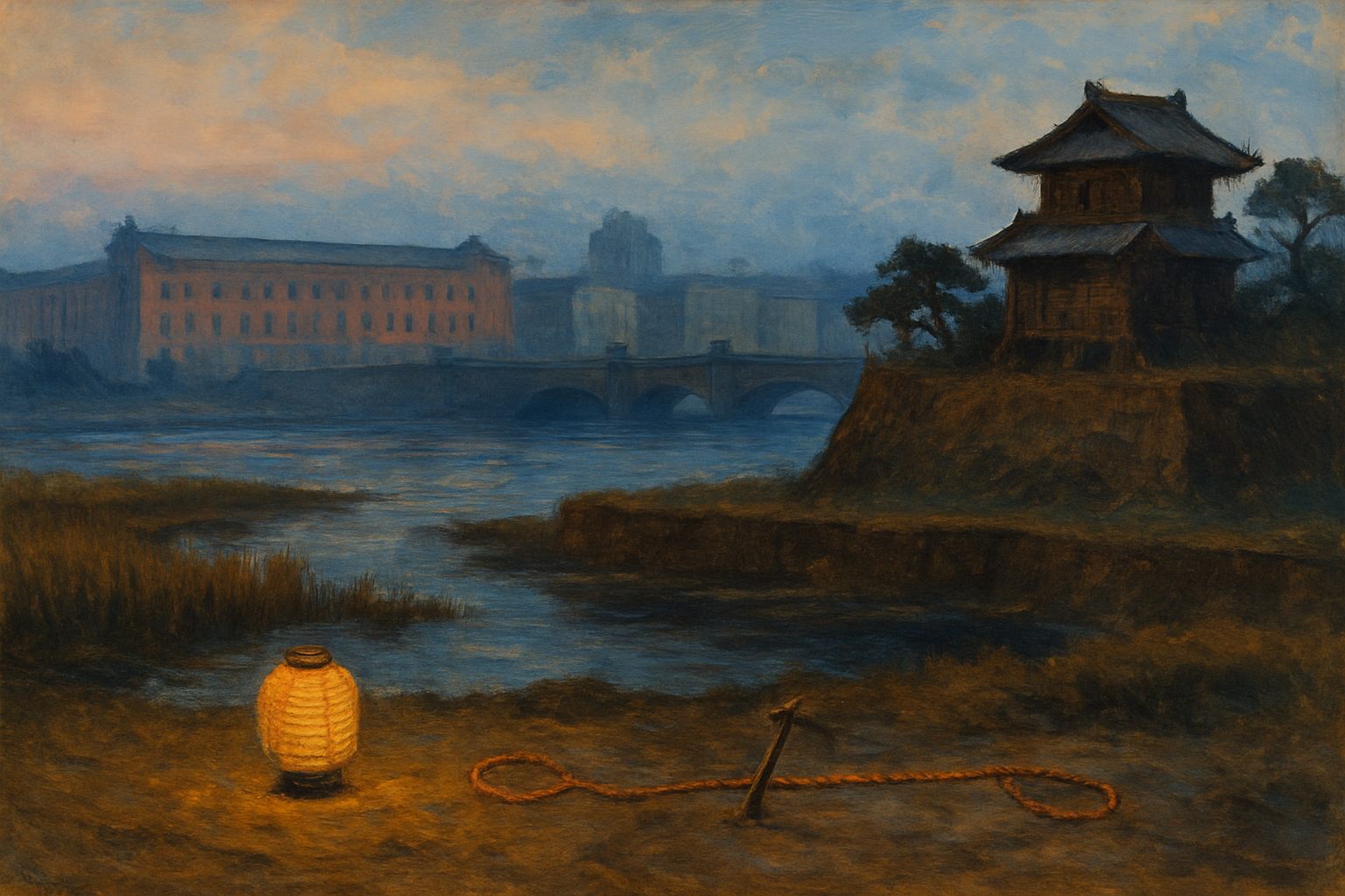 Dōkan's Castle in the Bay