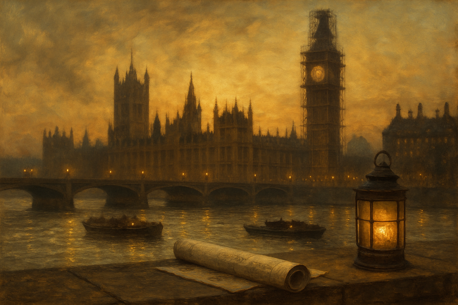 Pugin's Last Walk Through Westminster